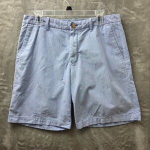 Izod Golf Shorts Size 34 Nautical Print - Good